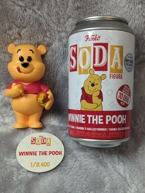 🔥Funko Soda Can Winnie The Pooh Disney Hot Topic Exclusive Vinyl Vaulted /8400